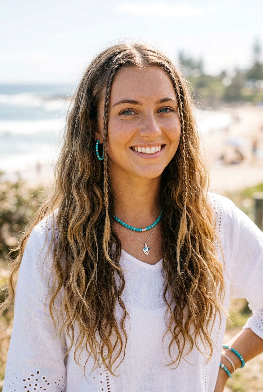 Accent Face Braids - 20 cowgirl braid hairstyles - 20 cowgirl braid hairstyles