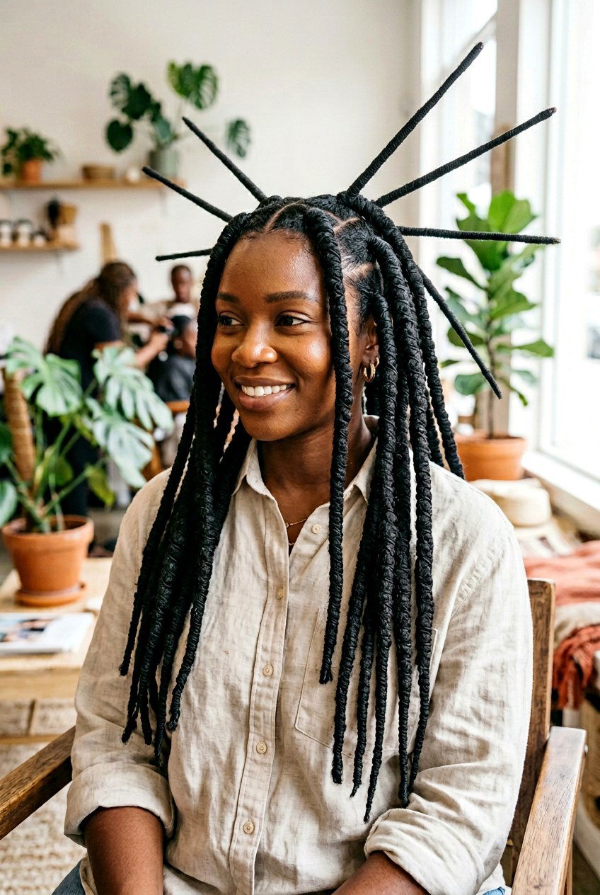 African Threading Natural Hair - 20 overnight stretch hairstyle for natural hair - 20 overnight stretch hairstyle for natural hair