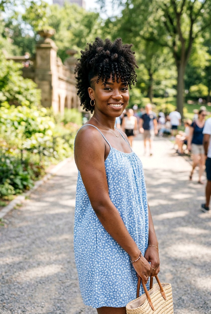 Afro Mohawk With Curly Fringe - 20 afro mohawk hairstyle - 20 afro mohawk hairstyle