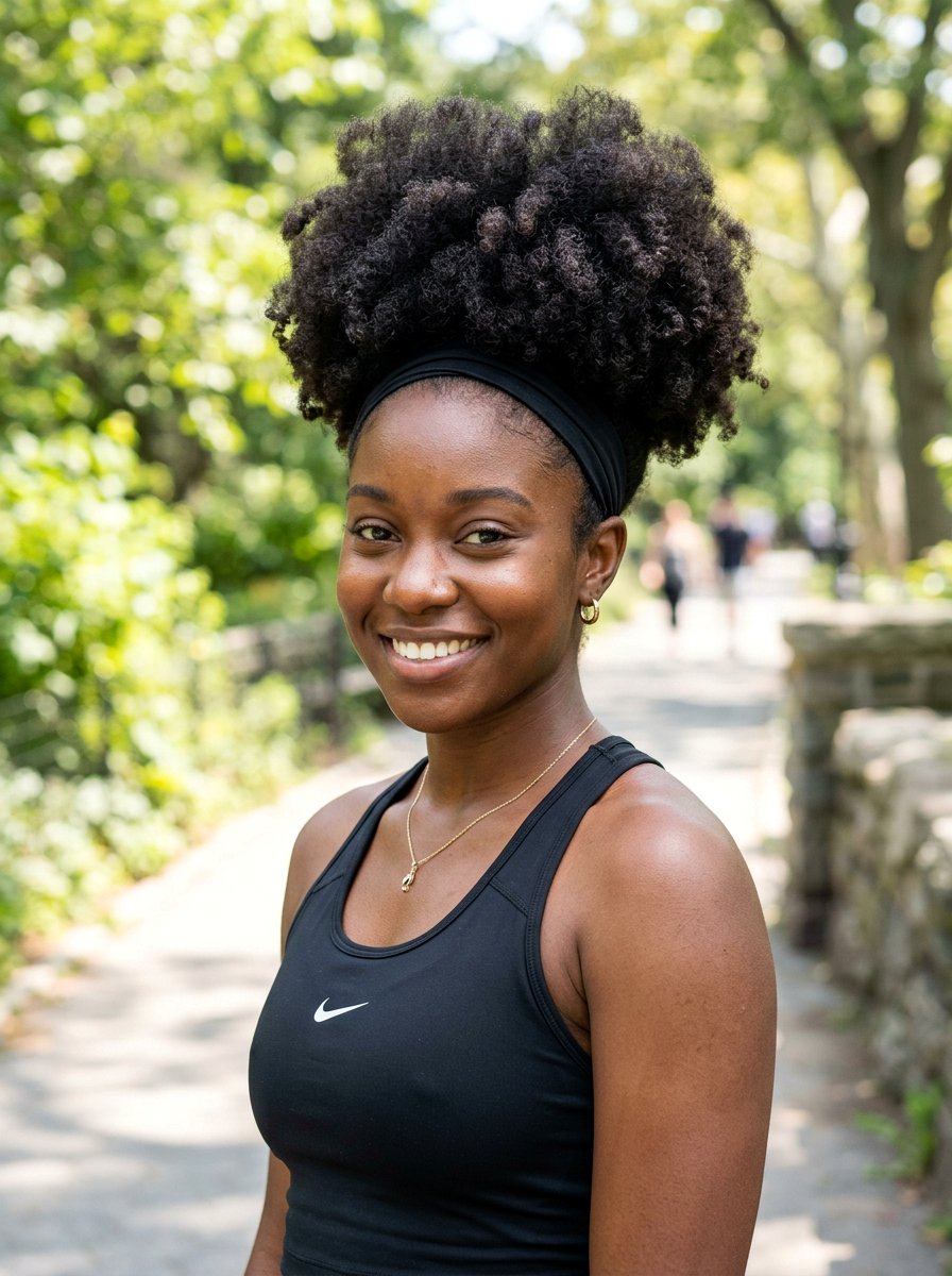 Afro Puff - 20 trending hairstyle ideas for black women - 20 trending hairstyle ideas for black women