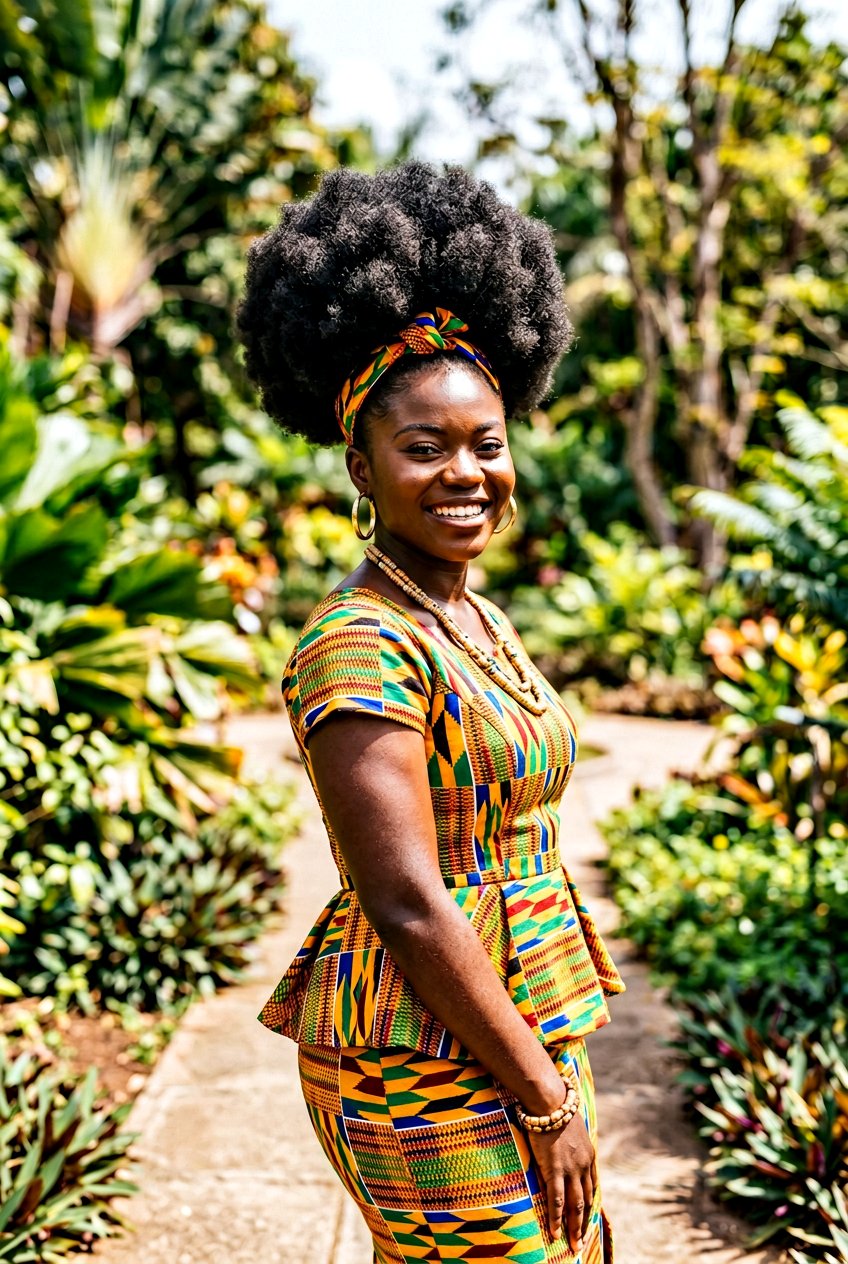 Afro Puff Ponytail - 20 curly ponytail for natural hair - 20 curly ponytail for natural hair