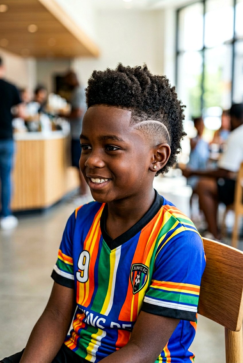 Afro burst fade mohawk - 20 burst fade mohawk for boys - 20 burst fade mohawk for boys