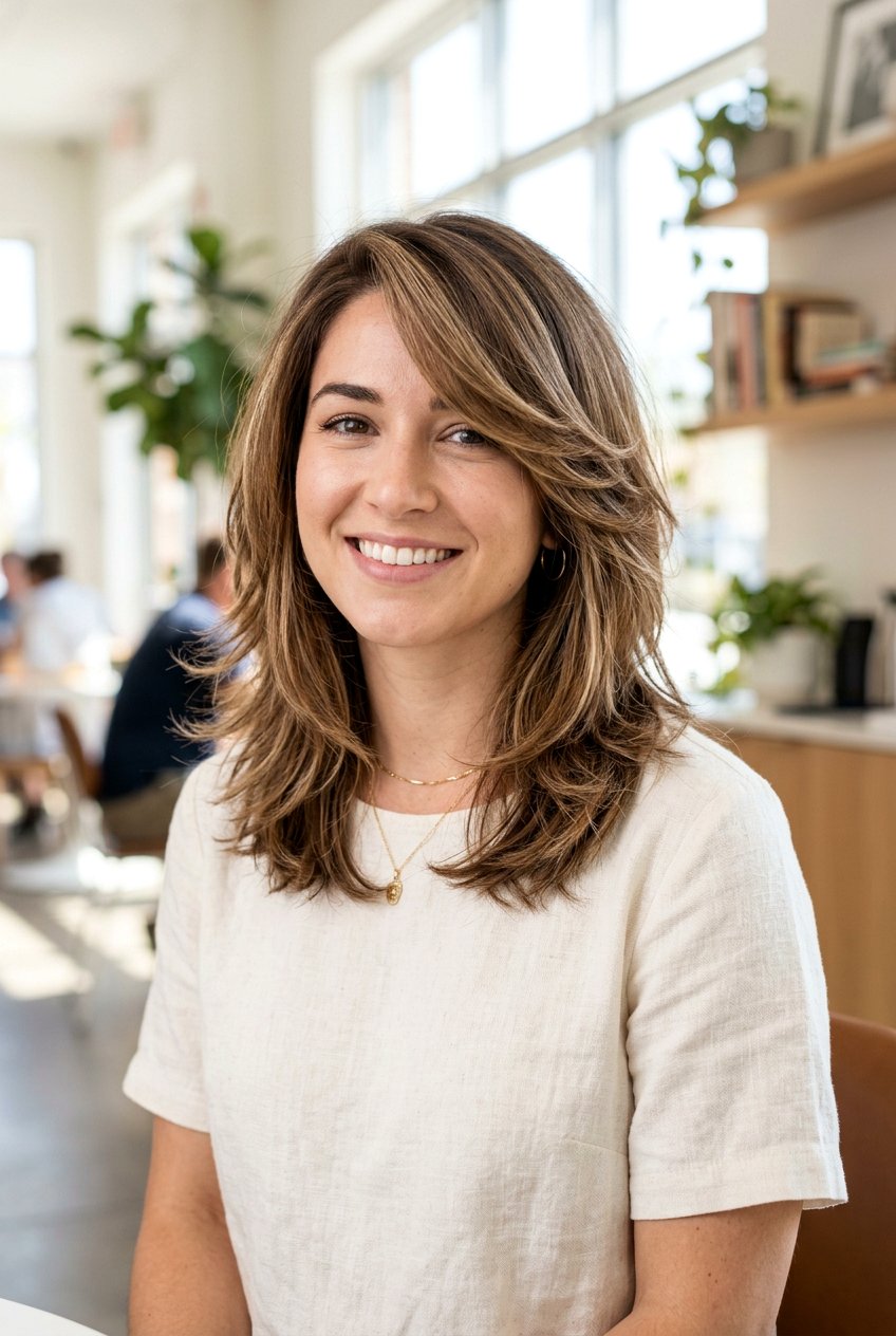 Air Cut Haircut With Side Part - 20 air cut haircut for women - 20 air cut haircut for women