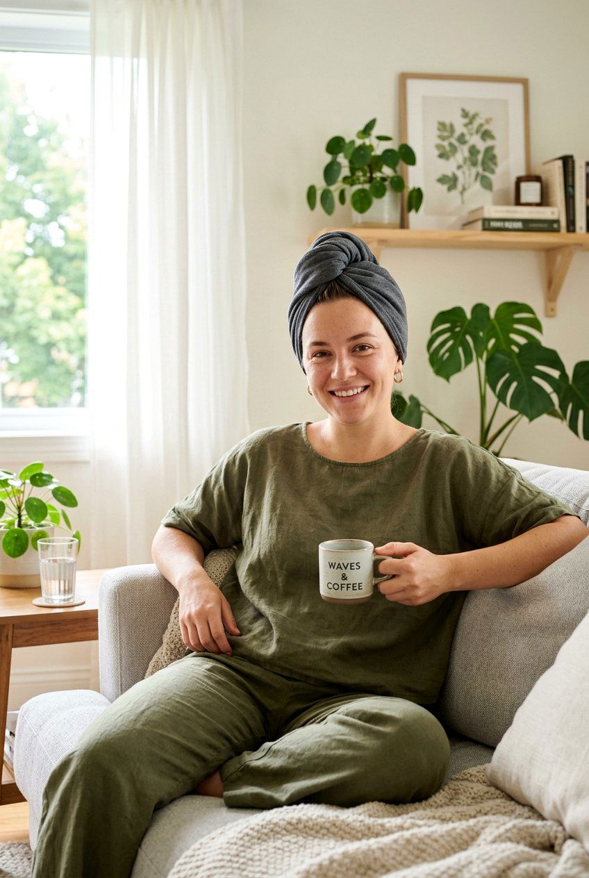 Air Dry Wavy Hair Plopping Method - 20 air dry hairstyles for wavy hair - 20 air dry hairstyles for wavy hair