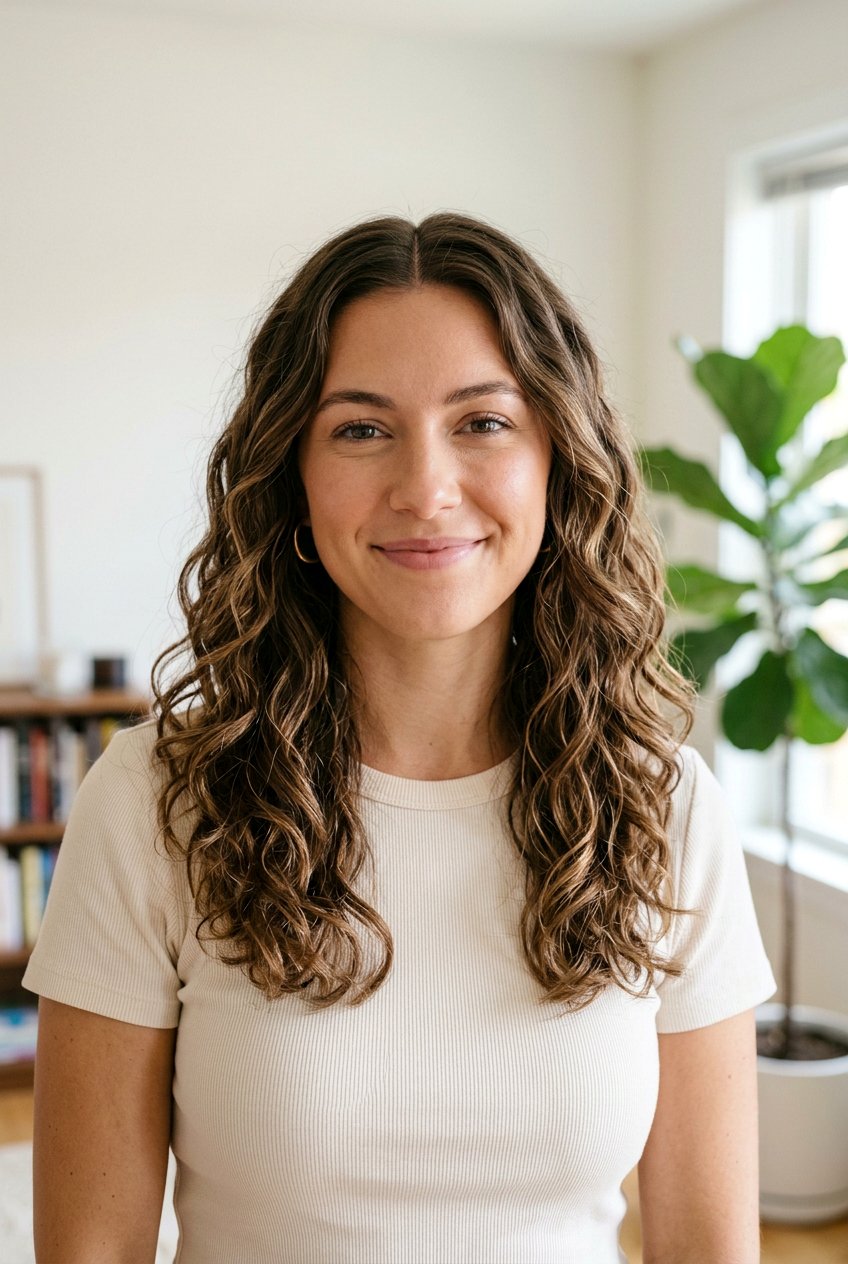 Air Dry Wavy Hair With Middle Part - 20 air dry hairstyles for wavy hair - 20 air dry hairstyles for wavy hair