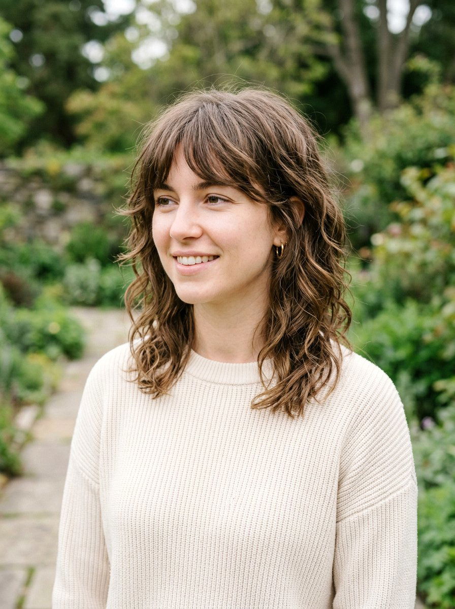 Air Dry Wavy Wolf Cut For Medium Hair - 20 wavy wolf cut for medium hair - 20 wavy wolf cut for medium hair