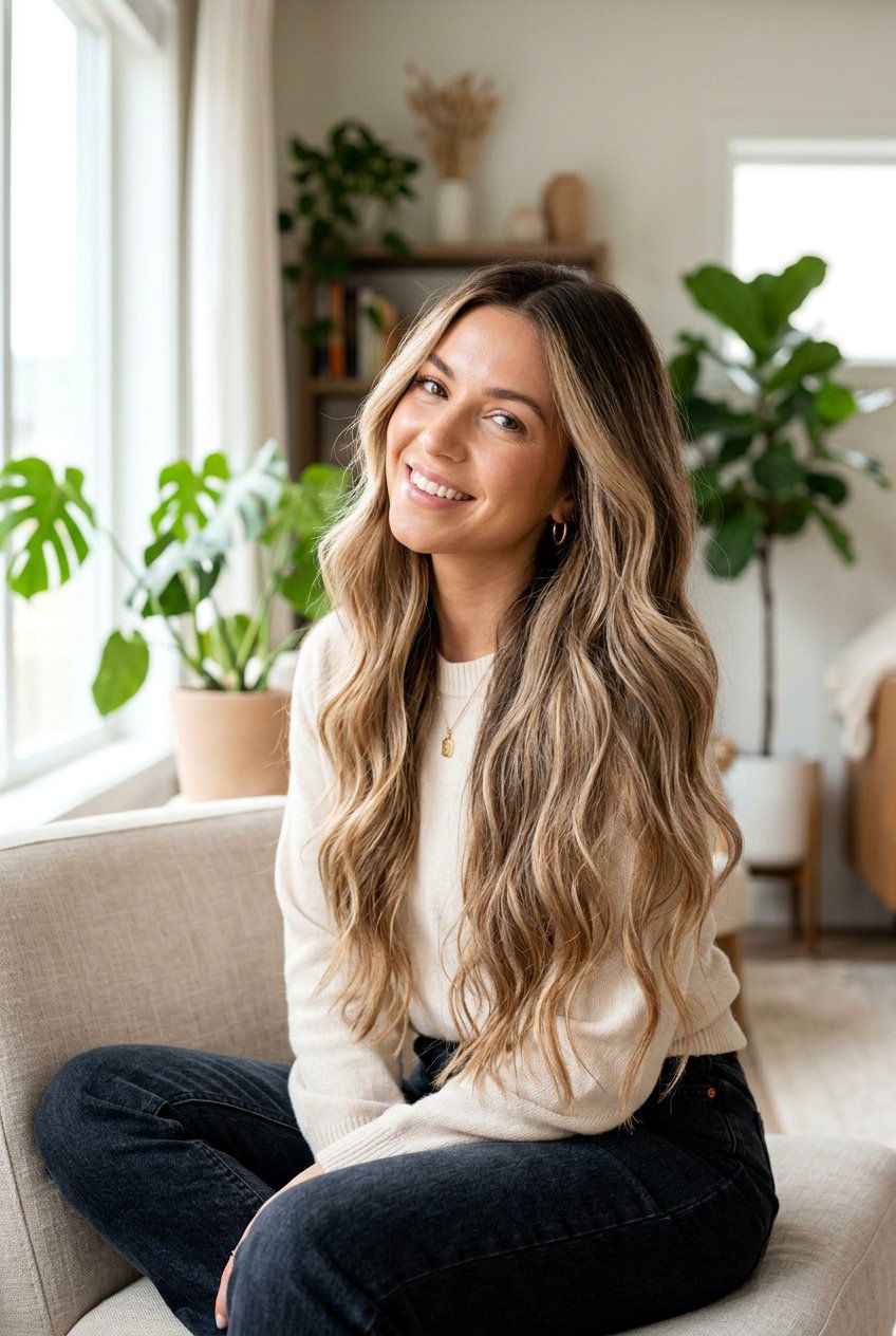 Air Touch Balayage Hair Color - 20 trendy hair colors 2026 - 20 trendy hair colors 2026