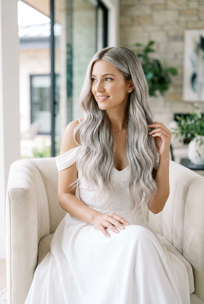 Air Touch Silver Blonde Blend - 20 cool silver blonde blend - 20 cool silver blonde blend