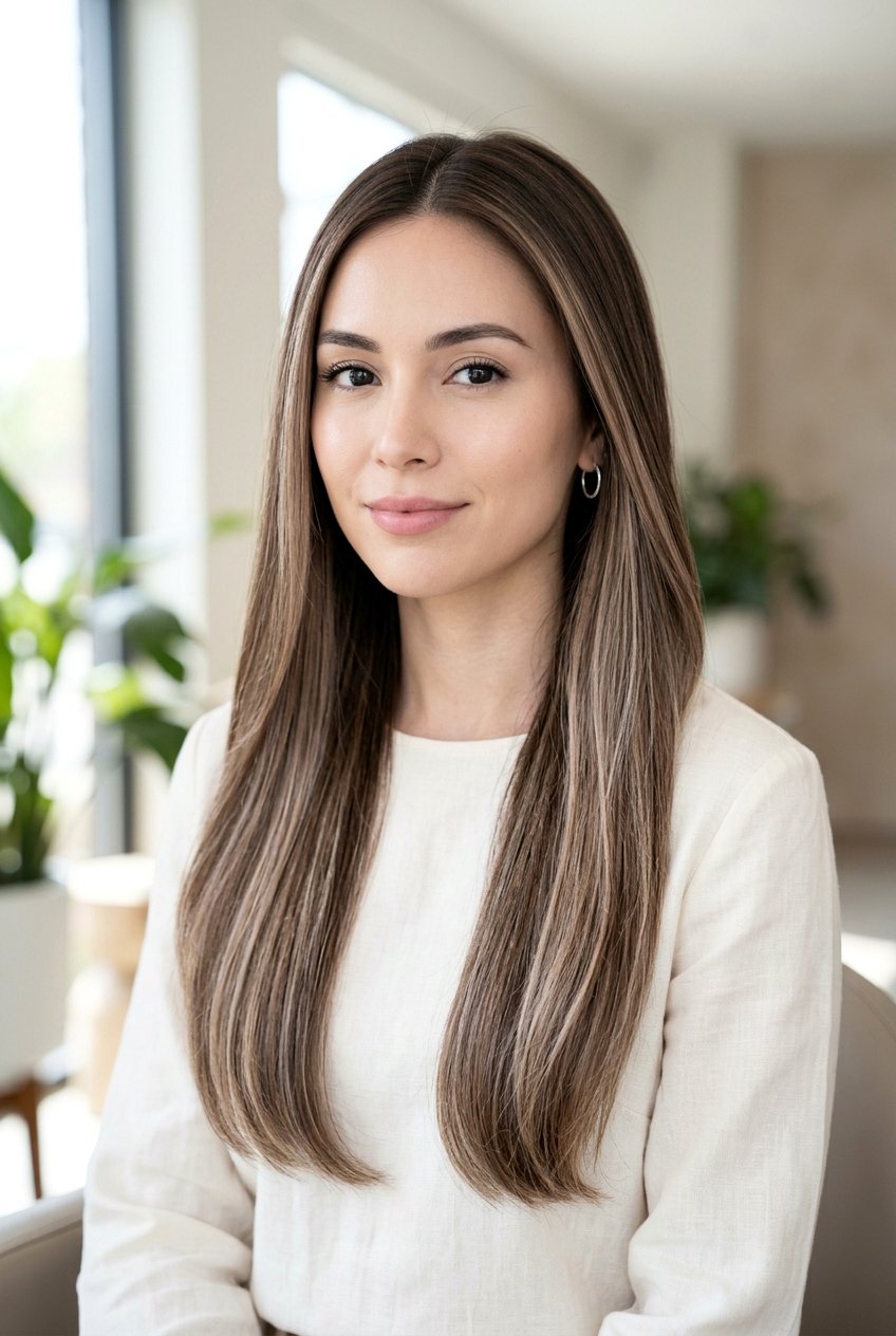 Almond Brunette Balayage For Cool Skin Tones - 20 almond brunette balayage - 20 almond brunette balayage