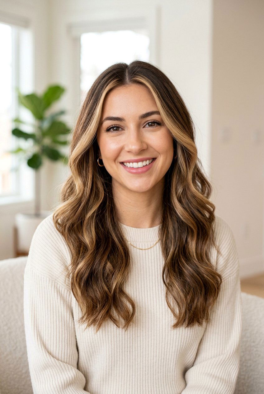 Almond Brunette Balayage With Face Framing Highlights - 20 almond brunette balayage - 20 almond brunette balayage