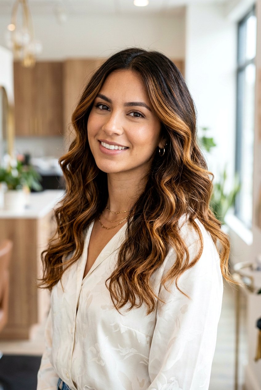 Amber Balayage On Dark Brown Hair - 20 amber balayage hair - 20 amber balayage hair