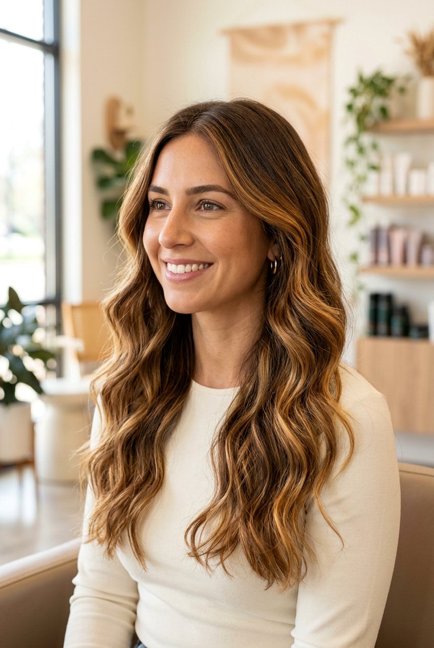 Amber Balayage - 20 amber hair color ideas - 20 amber hair color ideas