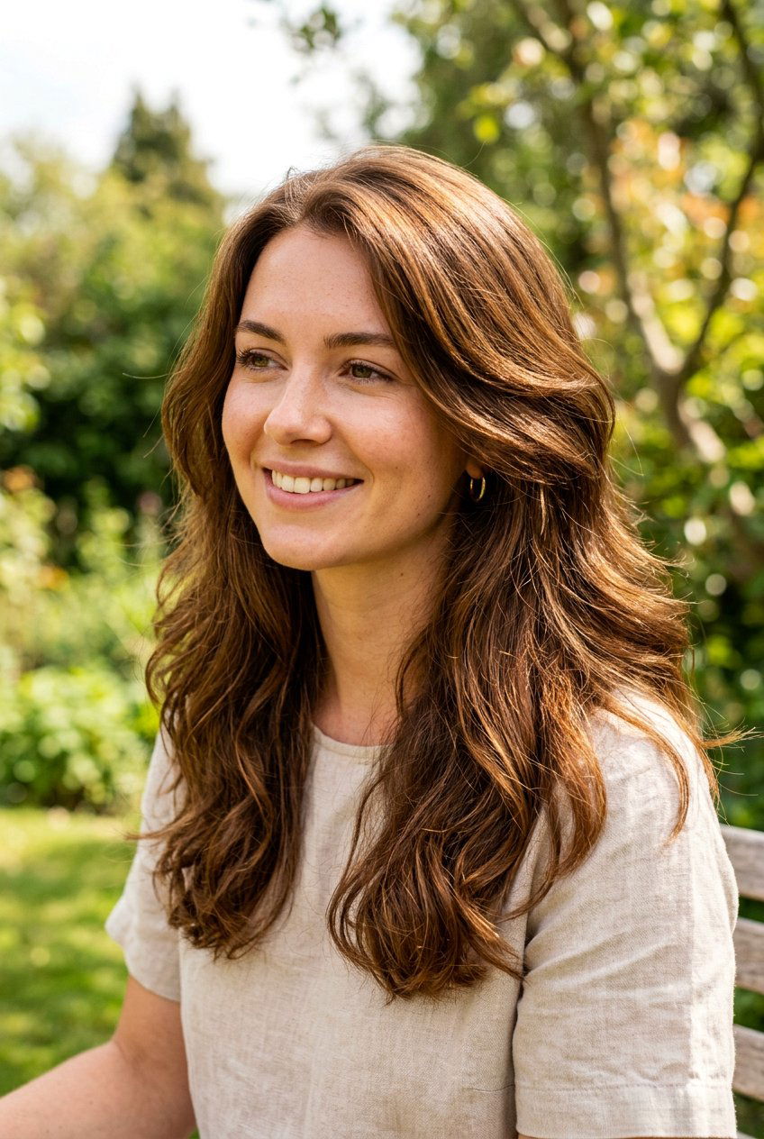 Amber Brown Hair - 20 amber hair color ideas - 20 amber hair color ideas