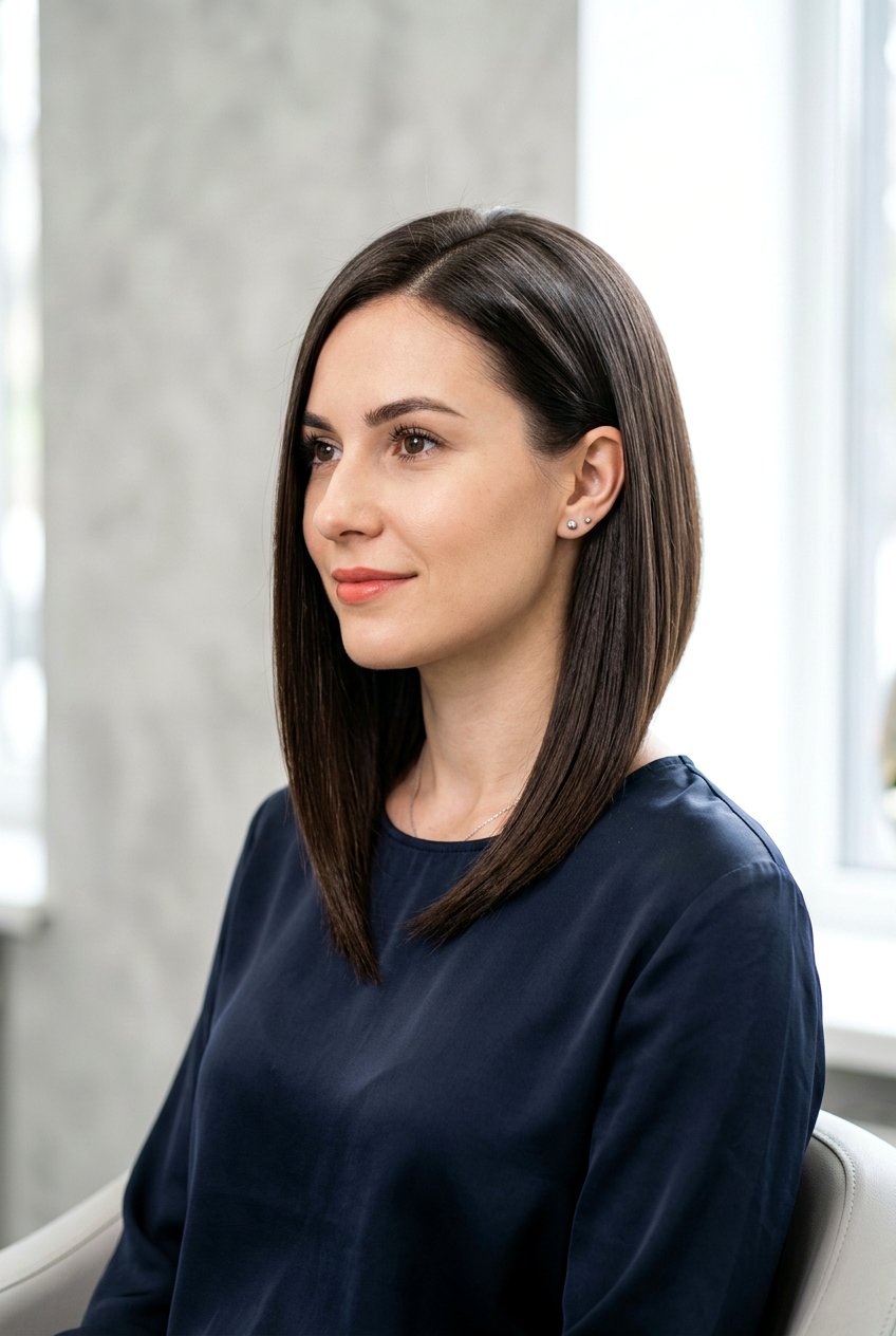 Angled Bob - 20 pin straight hairstyles - 20 pin straight hairstyles