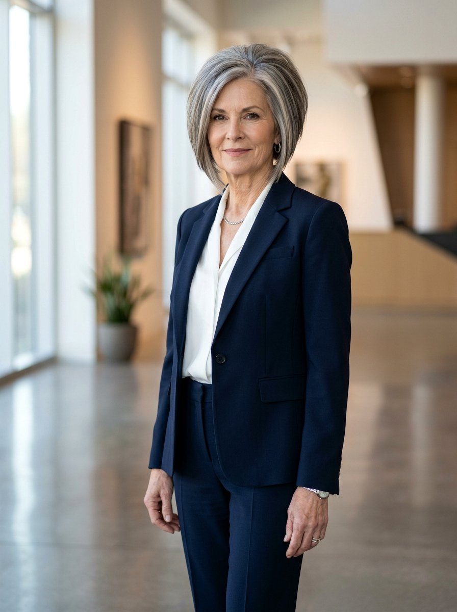 Angled Bob - 20 formal bob hairstyle for older women - 20 formal bob hairstyle for older women