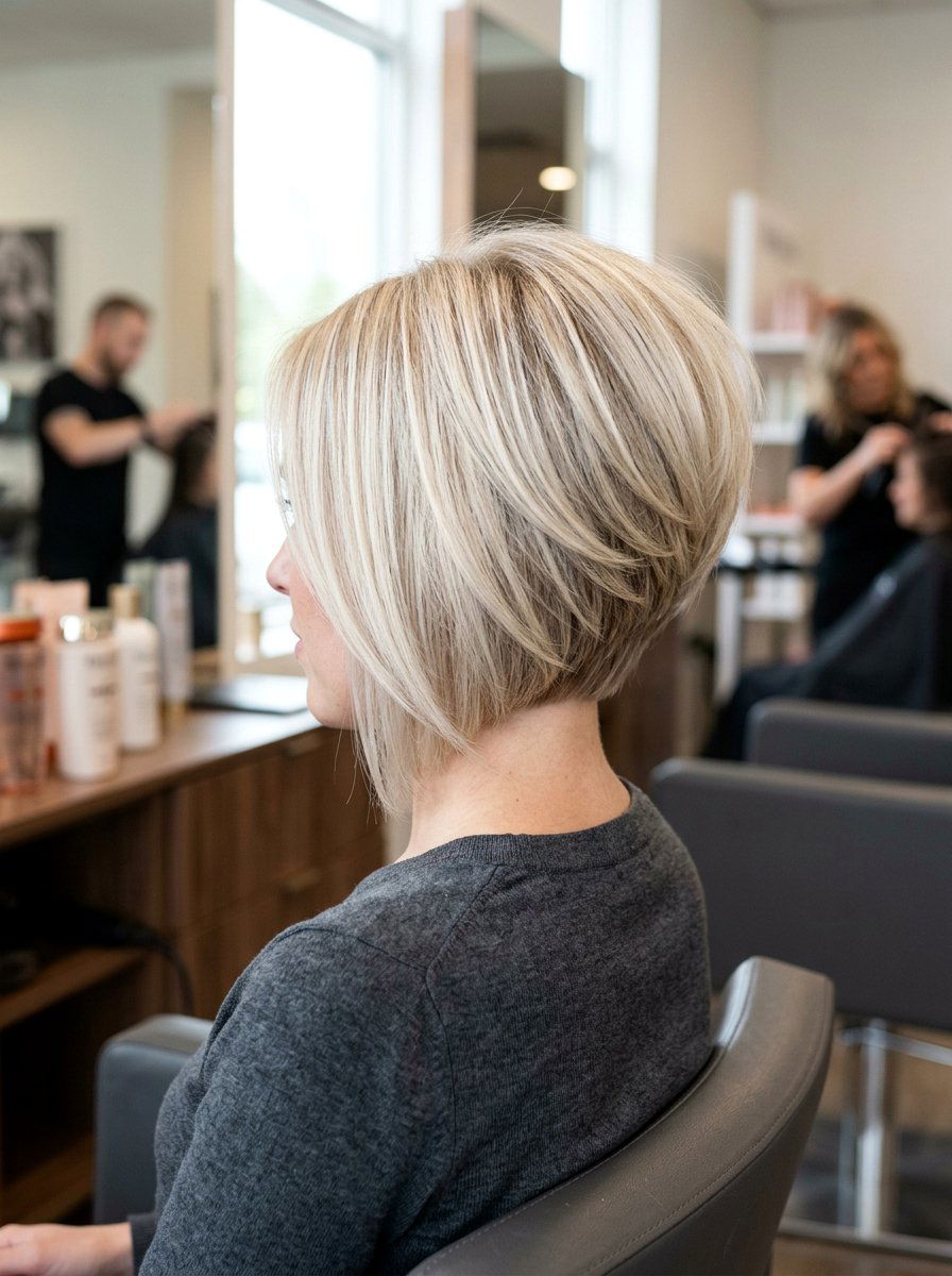 Angled Bob For Fine Hair - 20 sleek bob for mature women - 20 sleek bob for mature women