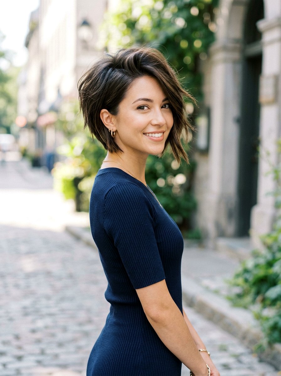 Angled Bob For Petite Women - 20 hairstyle to flatter petite features - 20 hairstyle to flatter petite features