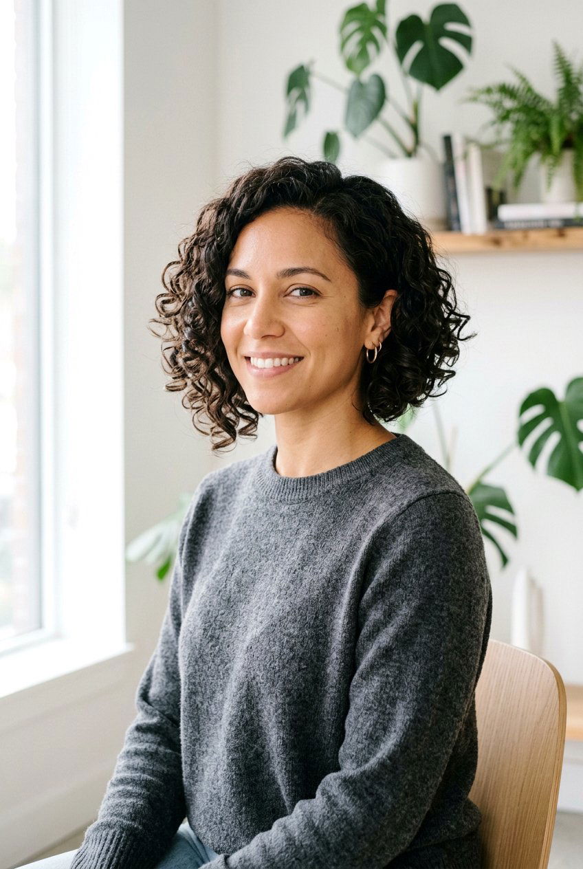 Angled Curly Bob For Thick Hair - 20 curly bob for thick curly hair - 20 curly bob for thick curly hair