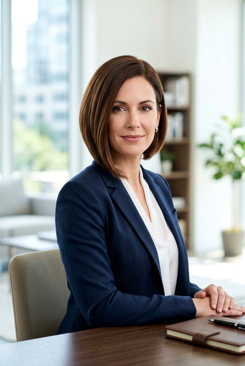 Angled Layered Bob - 20 soccer mom bob with layers - 20 soccer mom bob with layers