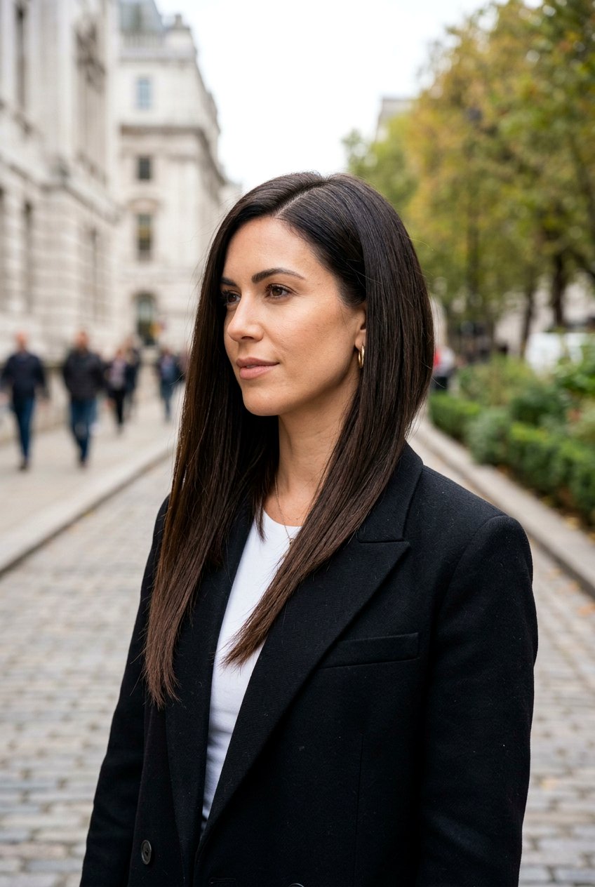 Angled Lob - 20 medium hairstyles for thin hair - 20 medium hairstyles for thin hair