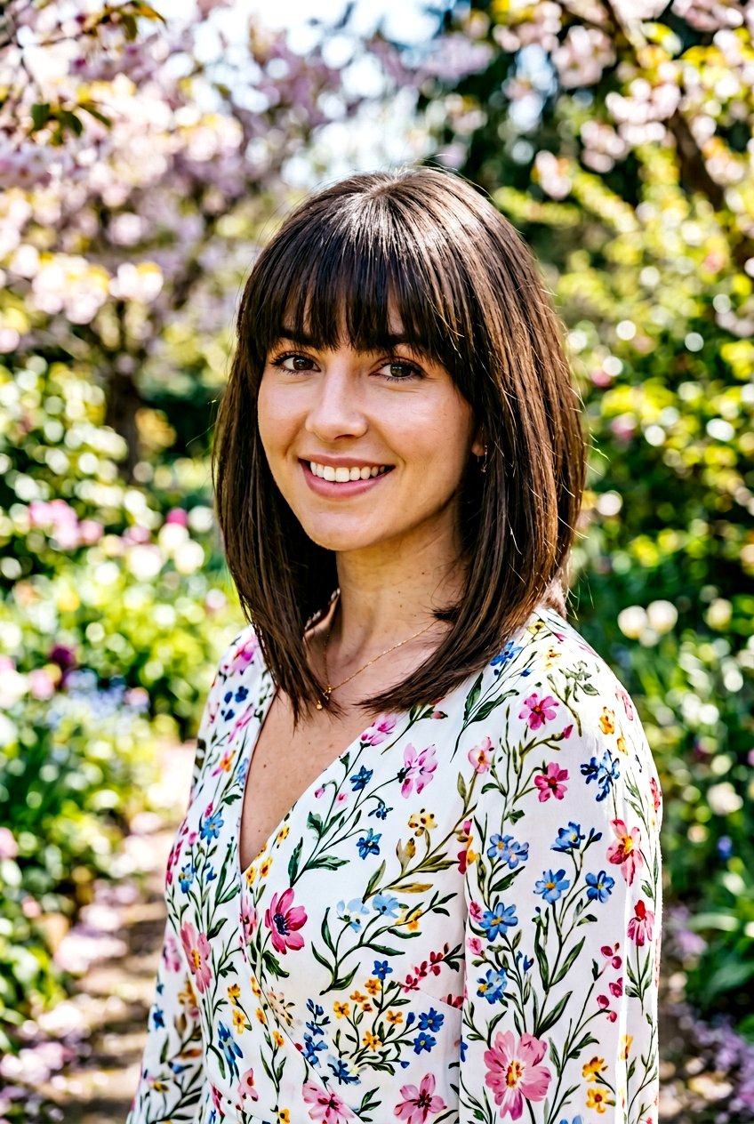 Angled Lob Thick Hair With Bangs - 20 angled lob for thick hair - 20 angled lob for thick hair