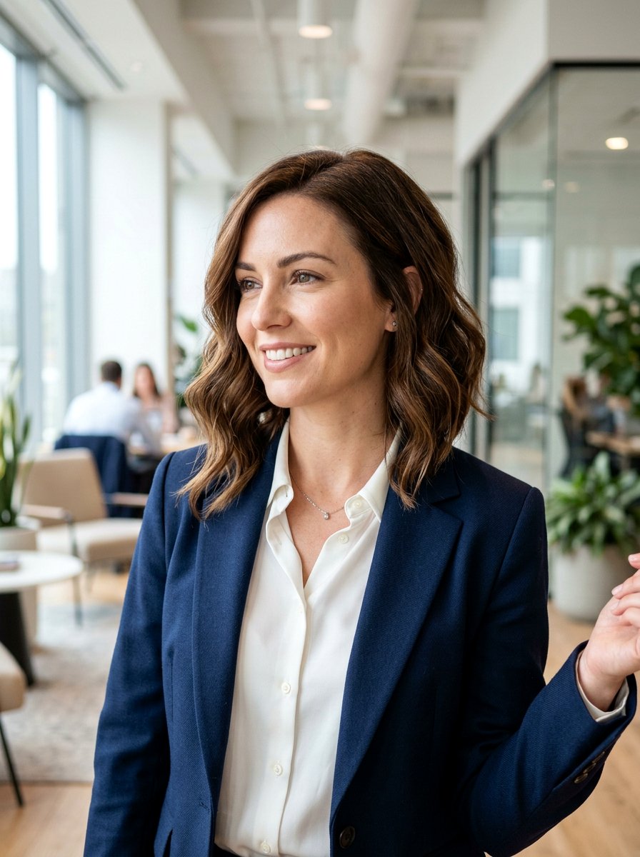 Angled Wavy Lob - 20 wavy lob for thick coarse hair - 20 wavy lob for thick coarse hair