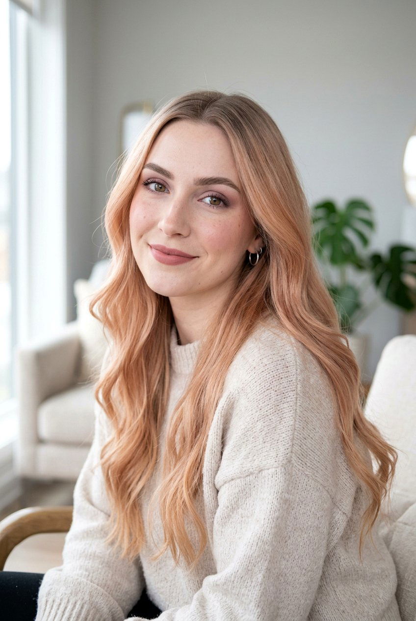 Apricot Blonde For Cool Skin Tone - 20 apricot blonde hair color - 20 apricot blonde hair color