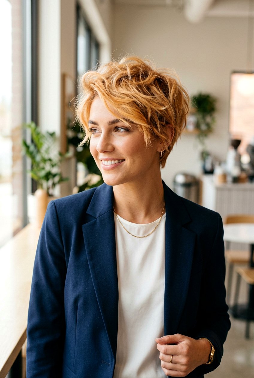 Apricot Blonde For Short Pixie - 20 apricot blonde hair color - 20 apricot blonde hair color