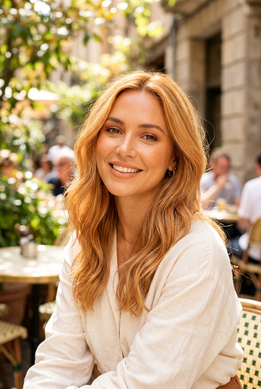 Apricot Blonde For Warm Skin Tone - 20 apricot blonde hair color - 20 apricot blonde hair color