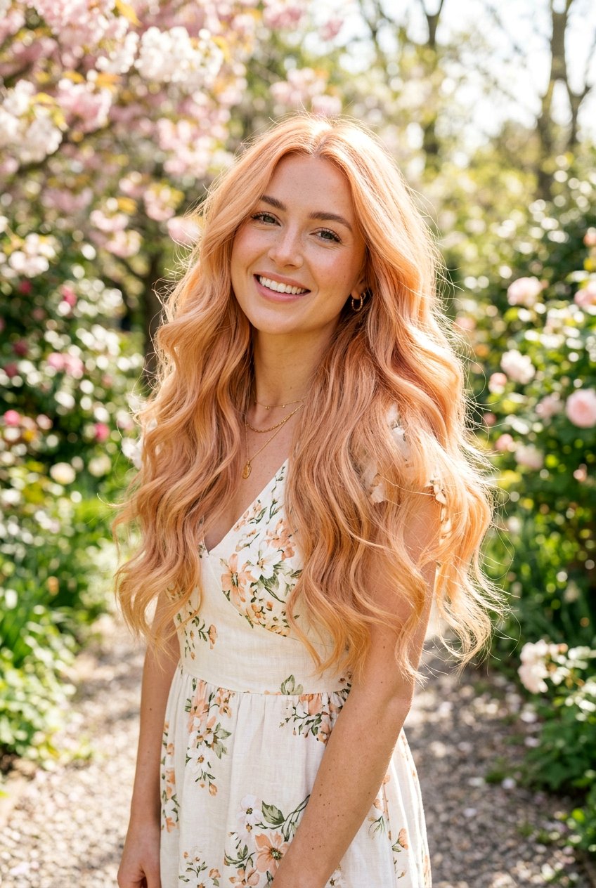 Apricot Blonde Hair Color - 20 trendy hair colors 2026 - 20 trendy hair colors 2026
