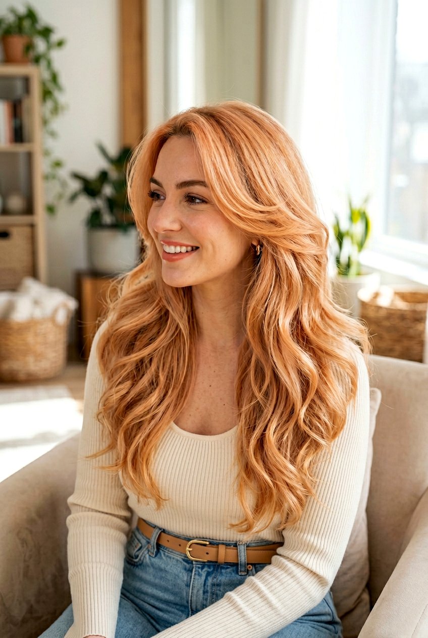 Apricot Blonde On Thick Hair - 20 apricot blonde hair color - 20 apricot blonde hair color