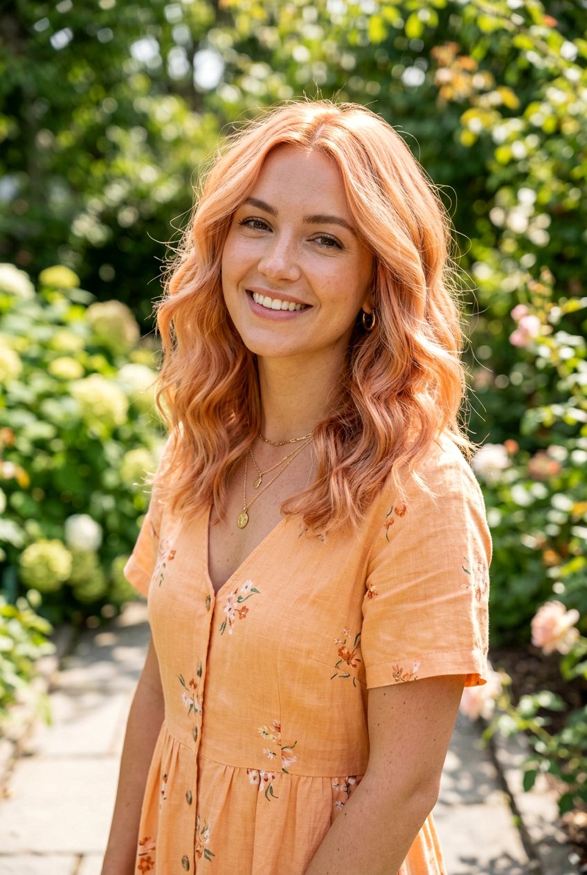 Apricot Blonde - 20 classy blonde hair color ideas - 20 classy blonde hair color ideas