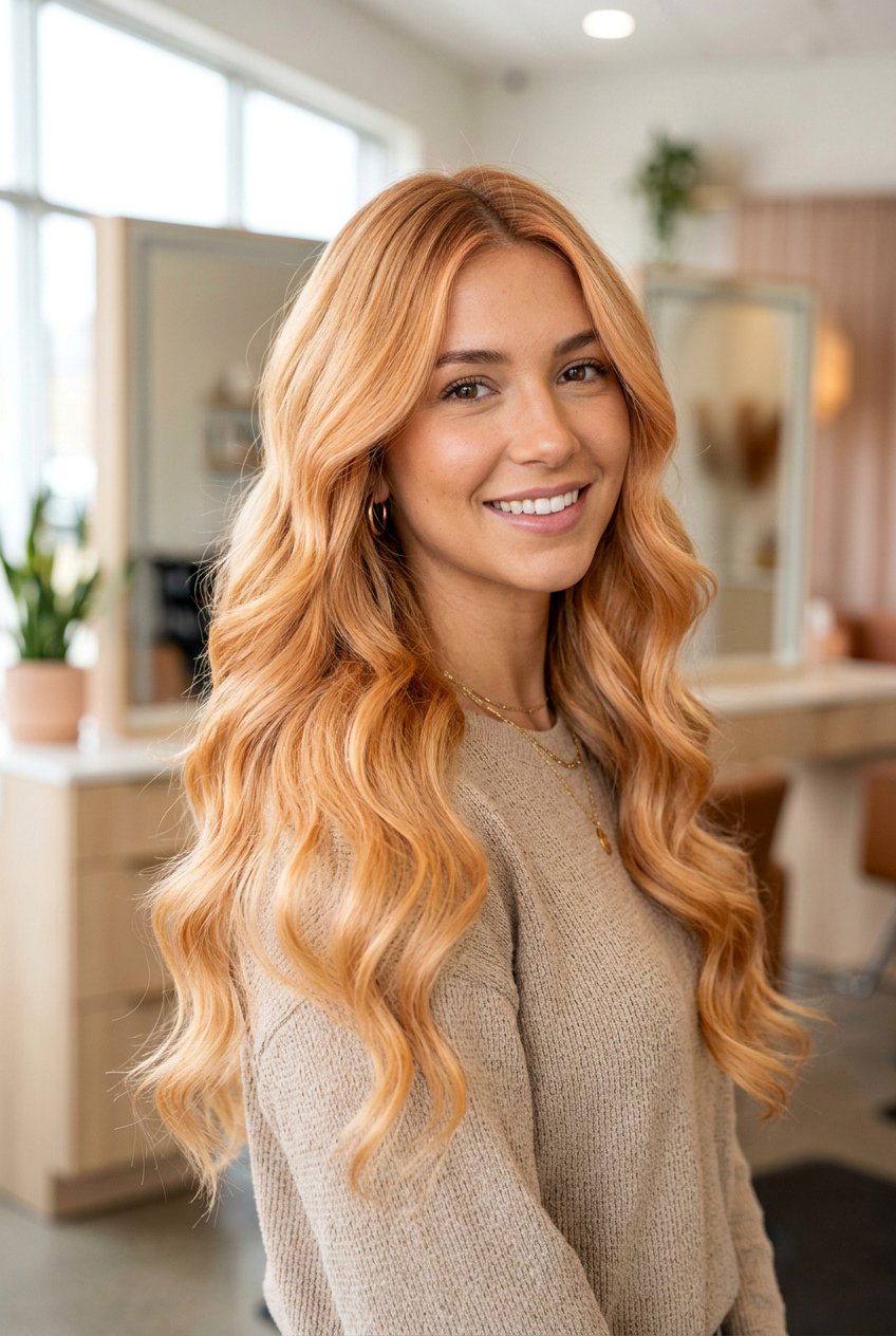Apricot Glazed Blonde Hair Color - 20 apricot blonde hair color - 20 apricot blonde hair color