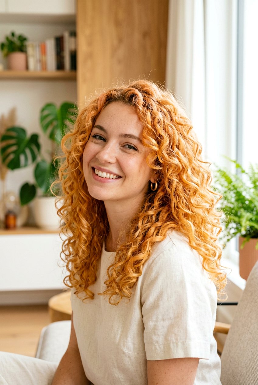 Apricot Peach Hair - 20 peach hair color ideas - 20 peach hair color ideas