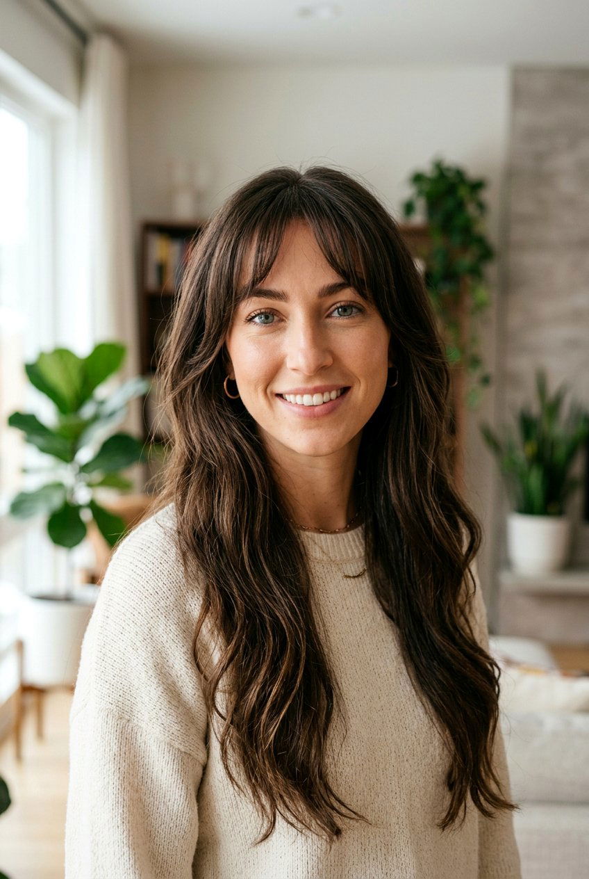 Arched bangs for long face - 20 bangs for long face - 20 bangs for long face