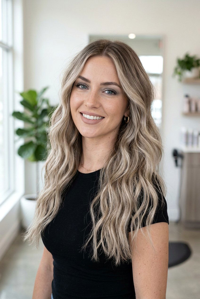 Ash Beige Blonde Balayage Long Hair - 20 natural blonde balayage for long hair - 20 natural blonde balayage for long hair