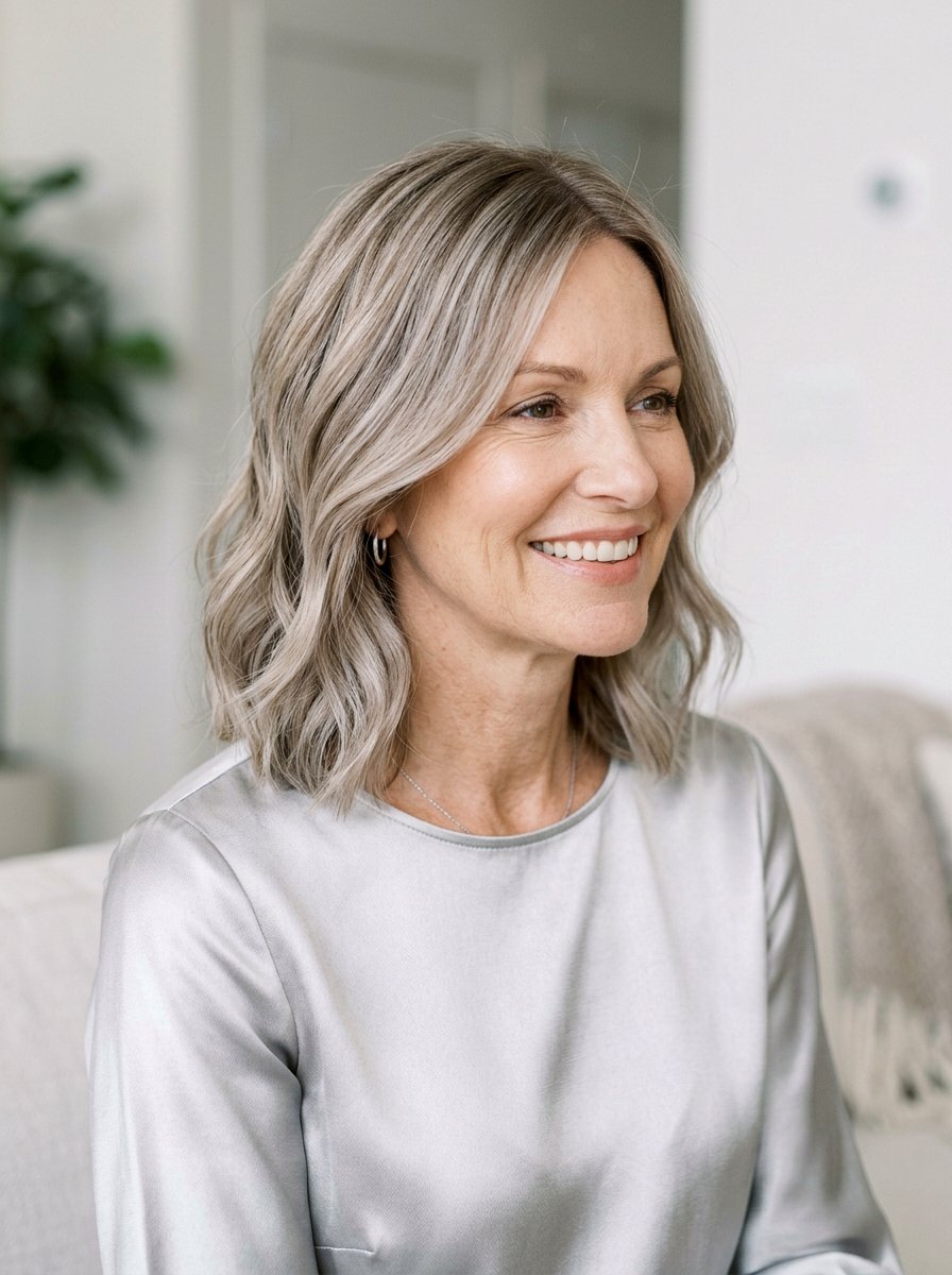 Ash Blonde Babylights - 20 soft babylights for mature women - 20 soft babylights for mature women