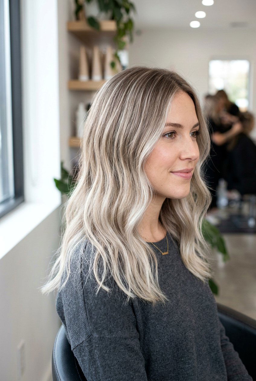 Ash Blonde Babylights Balayage - 20 ash blonde balayage - 20 ash blonde balayage
