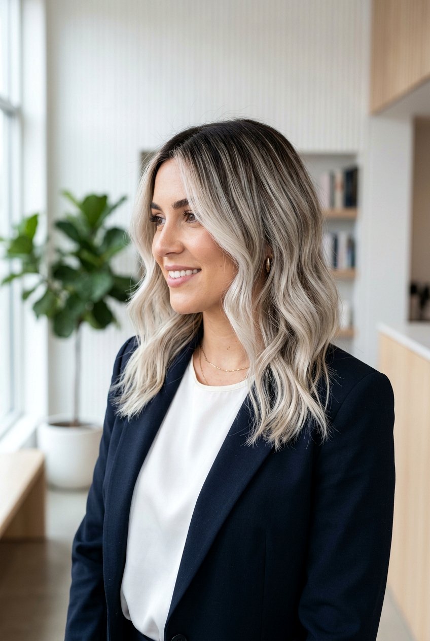 Ash Blonde Babylights On Dark Brunette - 20 babylights for dark brunette hair - 20 babylights for dark brunette hair