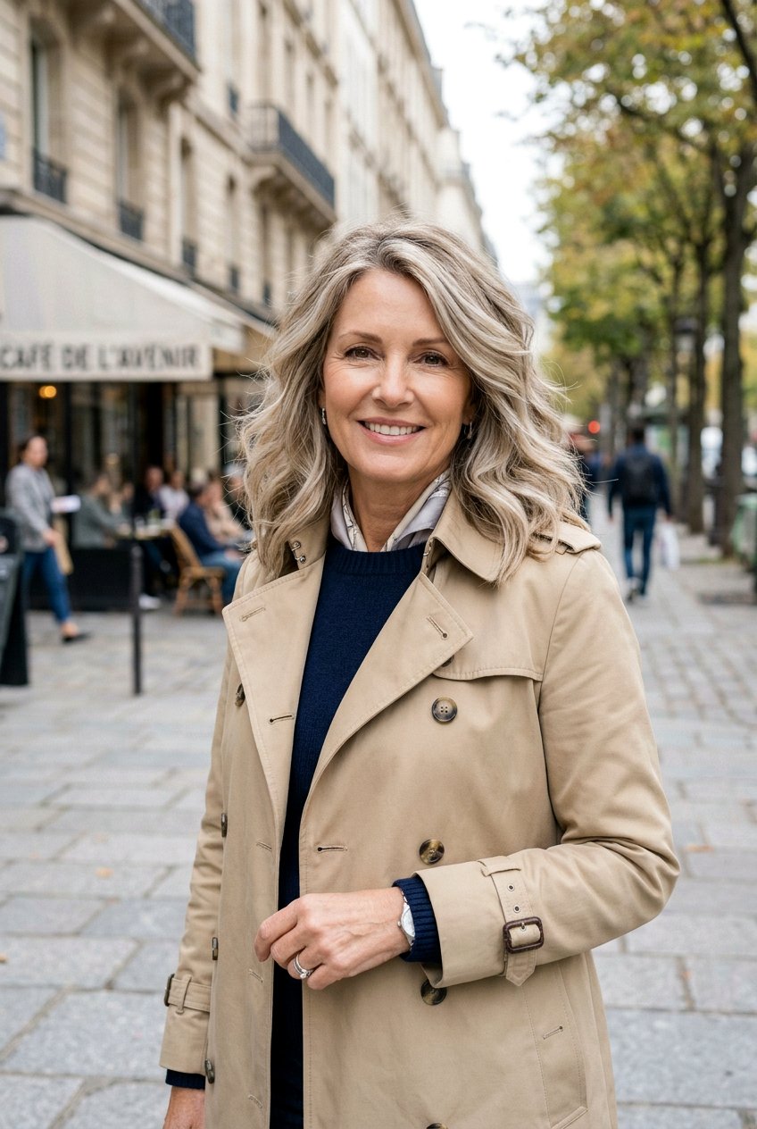 Ash Blonde Balayage - 20 low maintenance blonde for mature women - 20 low maintenance blonde for mature women