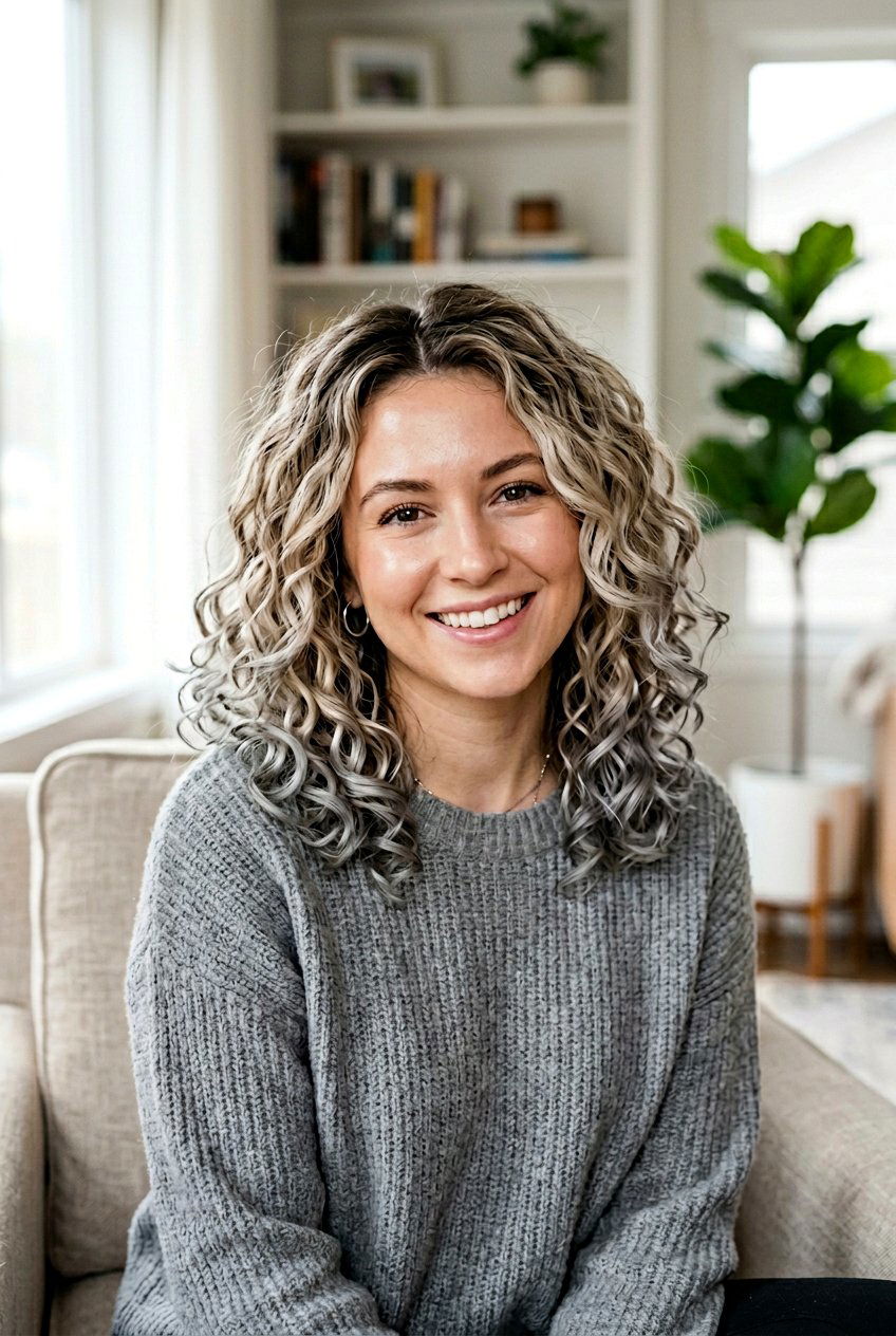 Ash Blonde Balayage Curly Lob - 20 blonde balayage for curly lob - 20 blonde balayage for curly lob