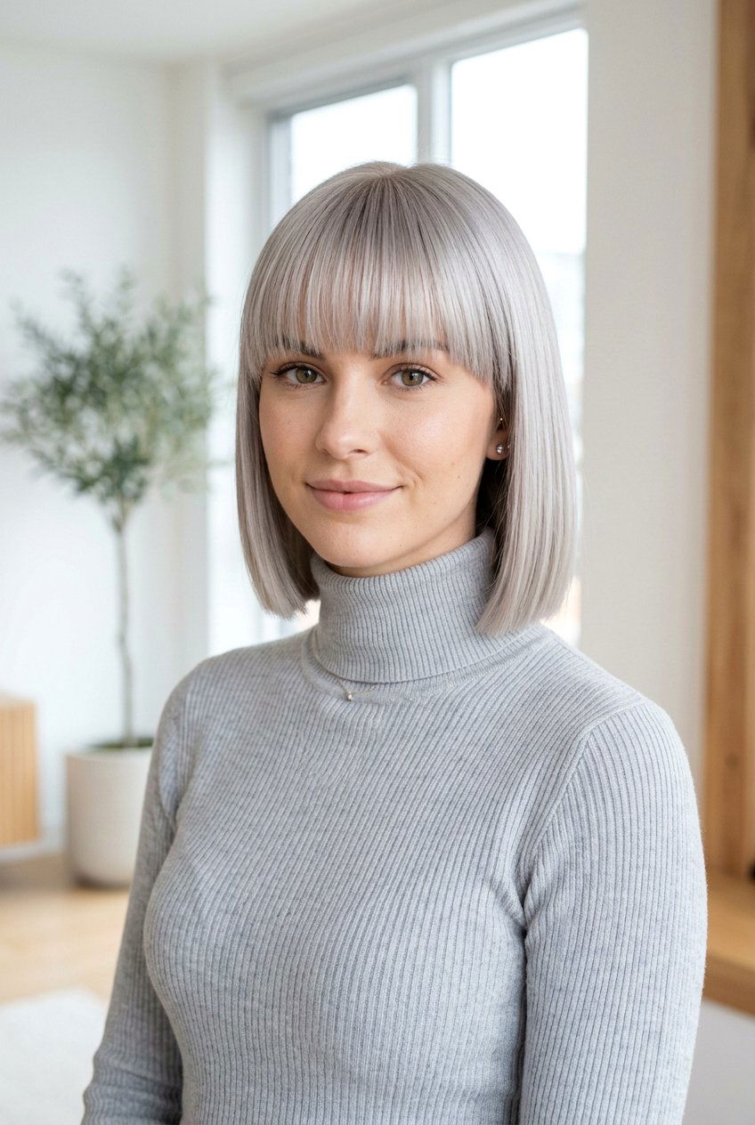 Ash Blonde Bob Haircut - 20 hair color ideas for bob haircuts - 20 hair color ideas for bob haircuts