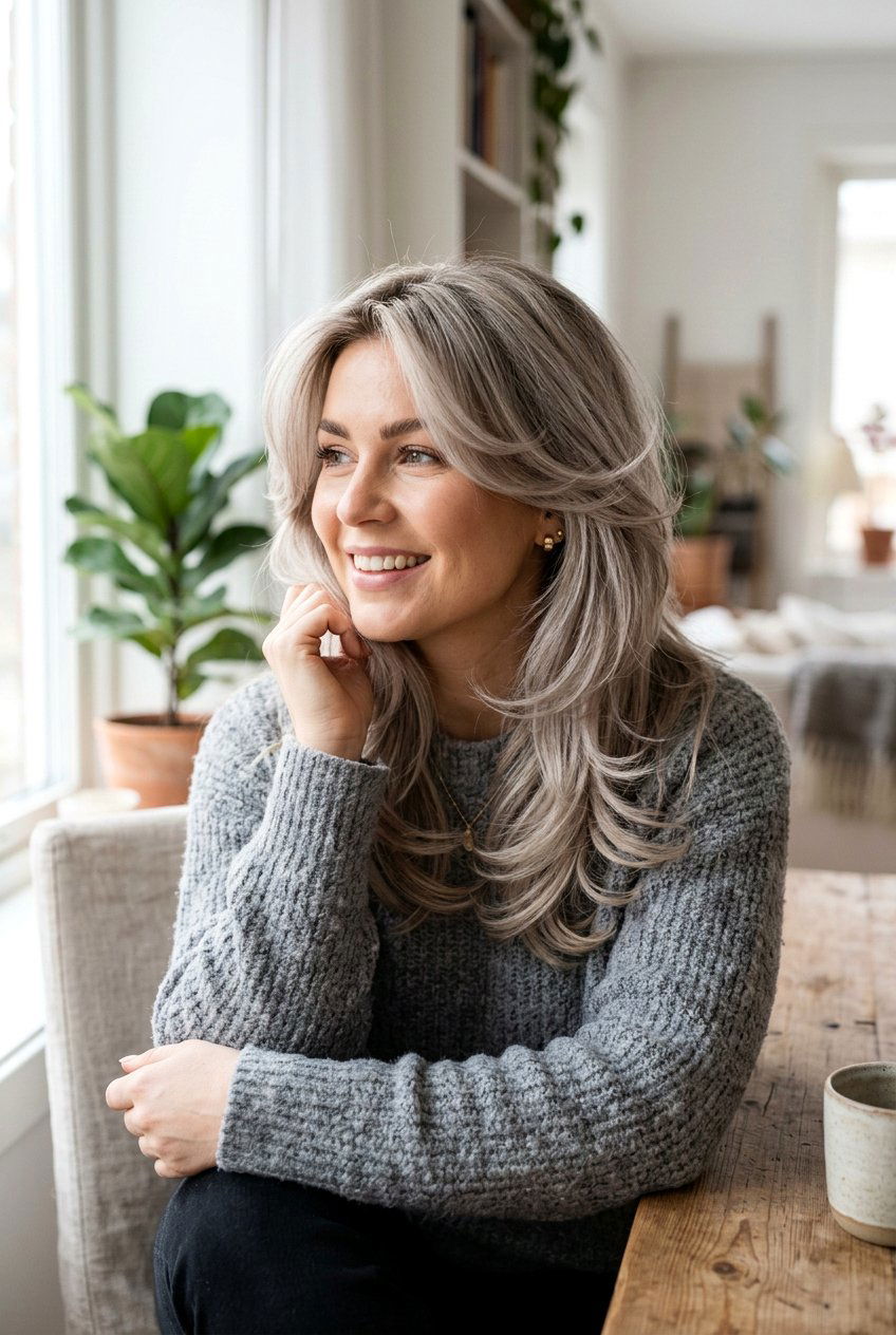 Ash Blonde Butterfly Cut - 20 blonde butterfly haircut color ideas - 20 blonde butterfly haircut color ideas