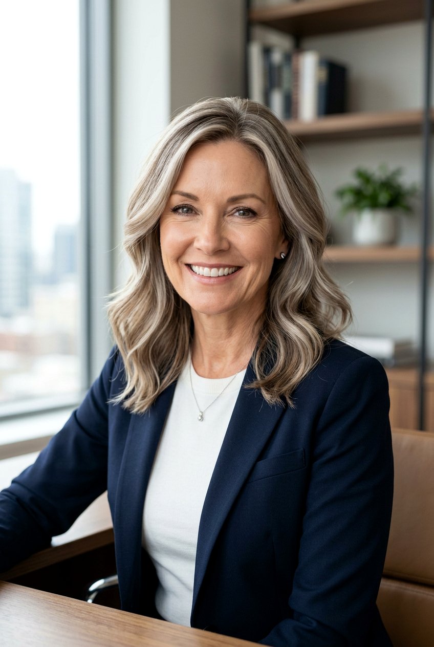 Ash Blonde Contour Highlights - 20 face framing highlights for women over 50 - 20 face framing highlights for women over 50