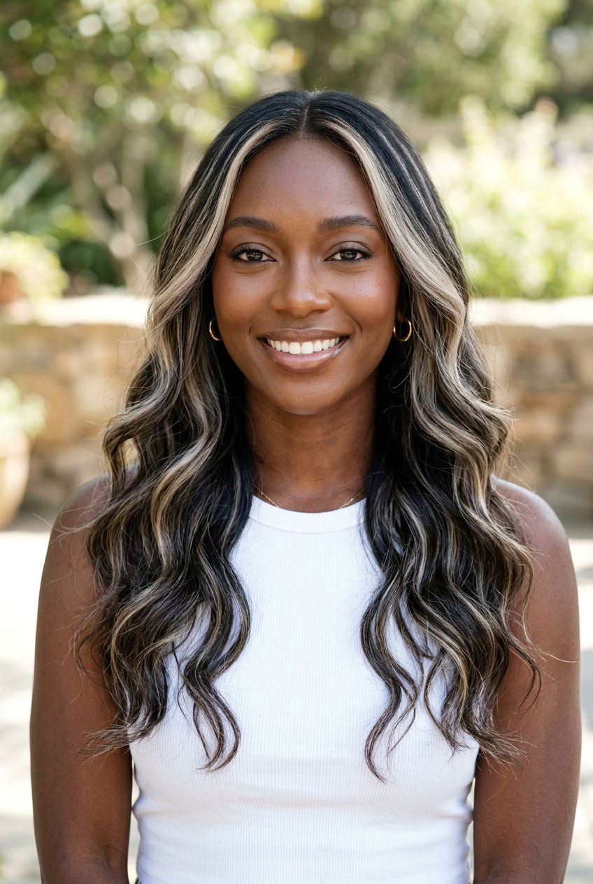 Ash Blonde Highlights On Dark Skin - 20 best hair color for dark skin - 20 best hair color for dark skin