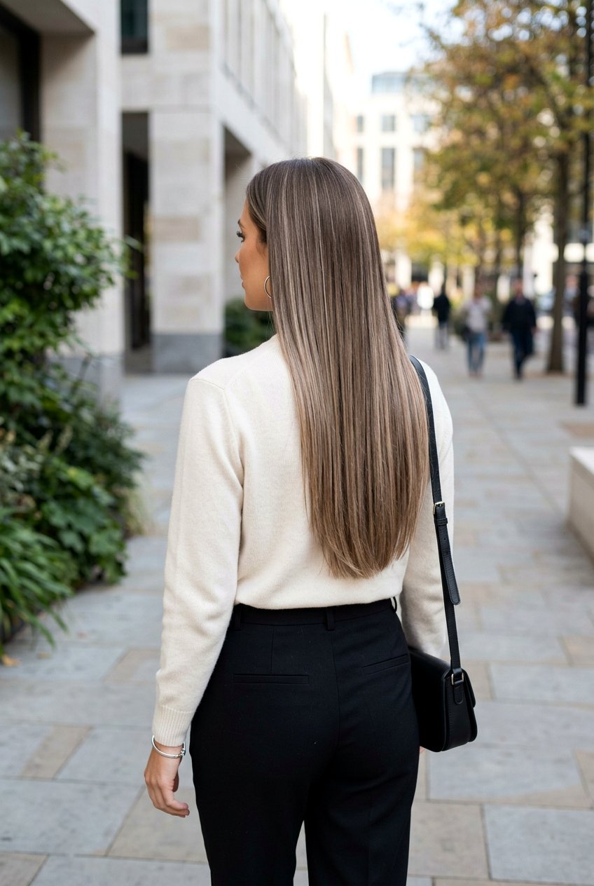 Ash Blonde Highlights on Brown Hair - 20 full highlights on brown hair - 20 full highlights on brown hair