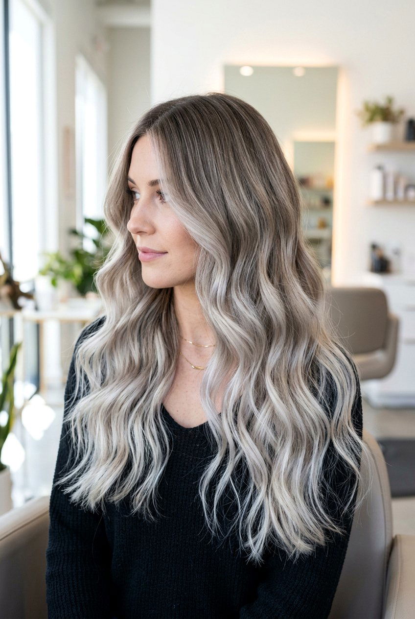 Ash Blonde Ombre Balayage - 20 ash blonde balayage - 20 ash blonde balayage