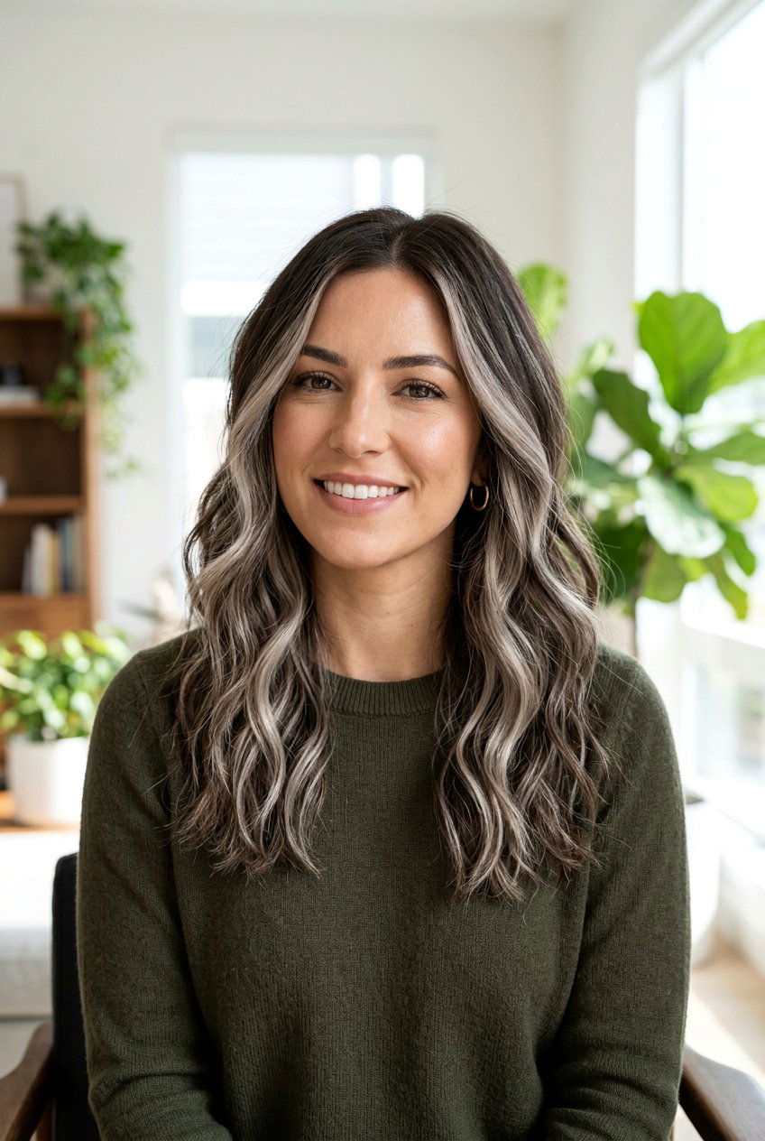 Ash Blonde Ribbon Highlights - 20 ribbon highlights hair - 20 ribbon highlights hair