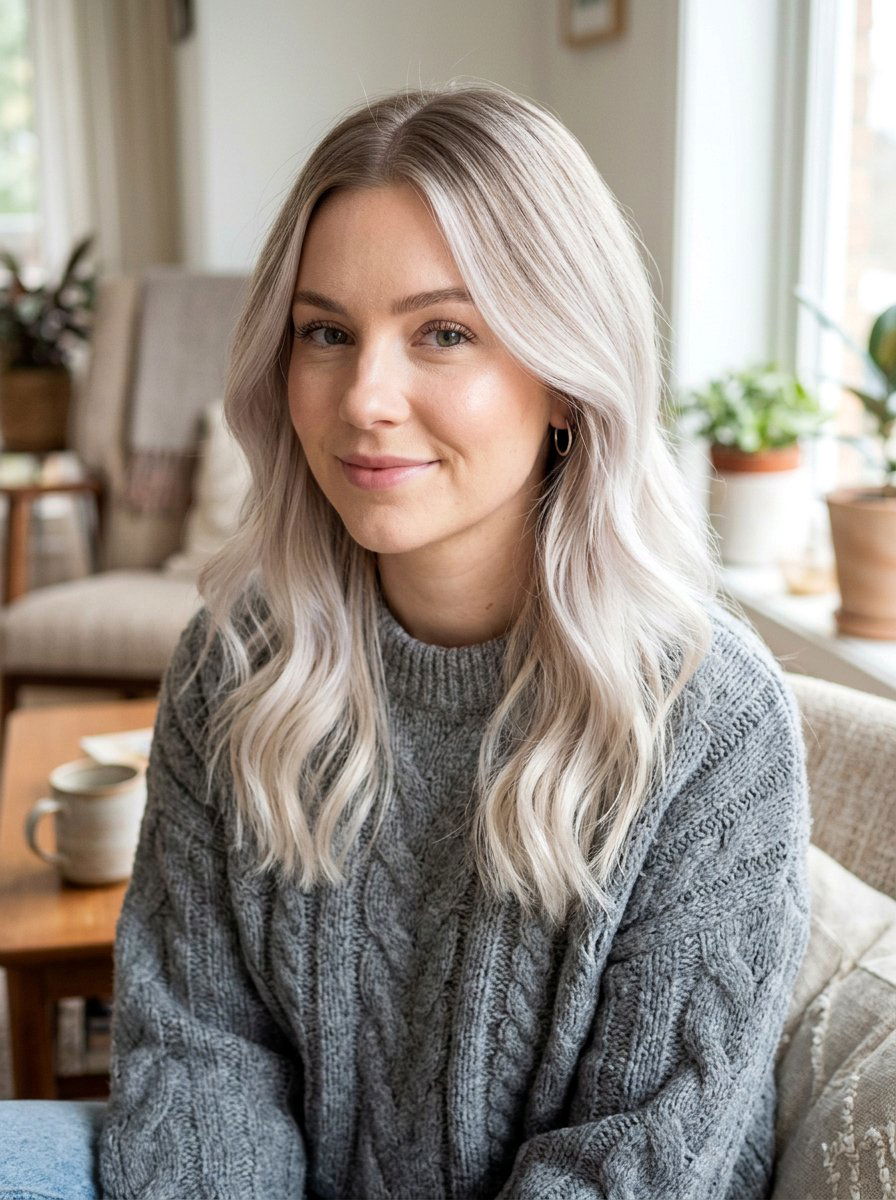 Ash Blonde Root Shadow On Icy Blonde Hair - 20 root shadow ideas for blonde hair - 20 root shadow ideas for blonde hair