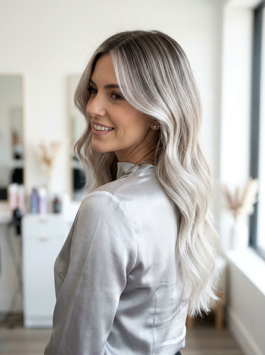 Ash Blonde Root Smudge Balayage - 20 root smudge ideas for balayage - 20 root smudge ideas for balayage